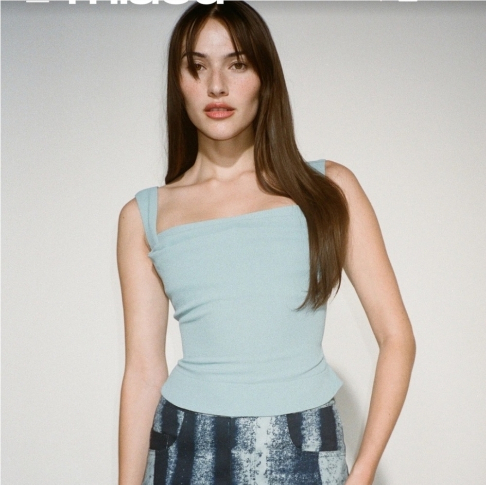 Nwt Miaou Imogene Tourmaline Blue Corset Size XL